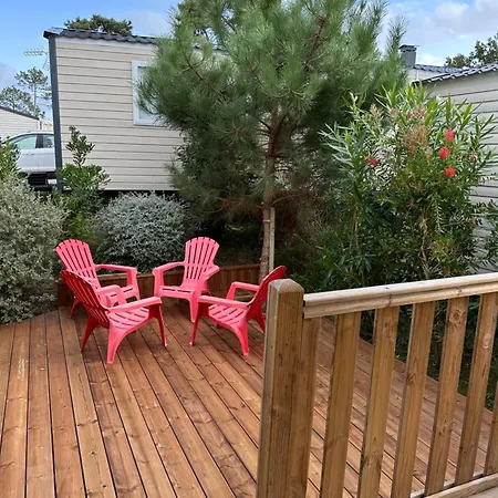 Camping Les Viviers Siblu Au Cap Ferret - Mobilhome Cosy